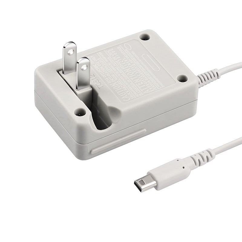 Xahpower 3DS Charger, AC Adapter Home Travel Charger Wall Plug Power Adapter (100-240 v) for 3DS /2DS /DSi Series - Image 1
